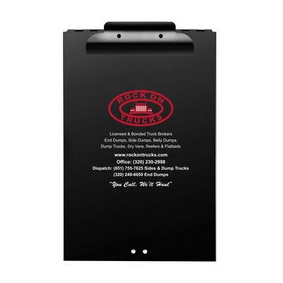 RavenDock Aluminum Storage Clipboard Black Baked Enamal Coating