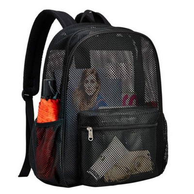 Heavy Duty Mesh Backpack