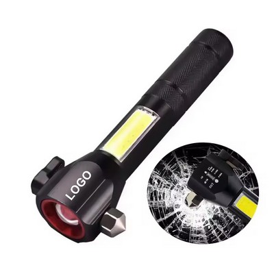 Zoomable Rechargeable LED Flashlight