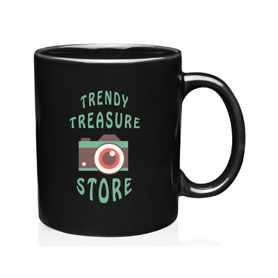 11 oz. Ceramic Custom Mug (Full Color Imprint)