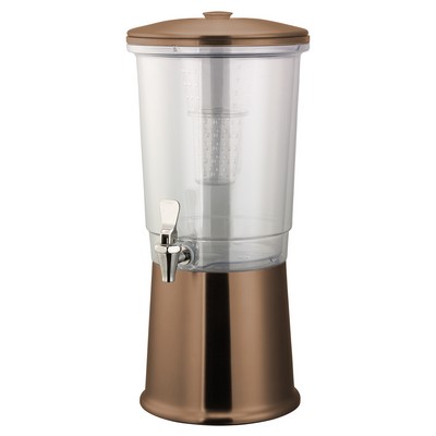 Elite Rose Gold Double-Wall Cold Beverage Dispenser