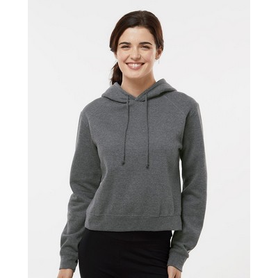 Badger Women's Crop Hooded Sweatshirt