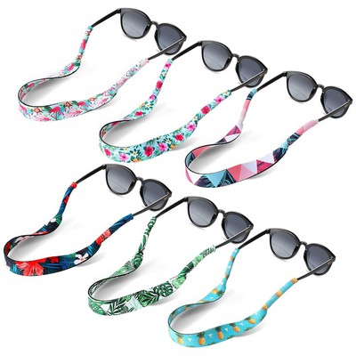 Full Color Neoprene Sunglass Straps