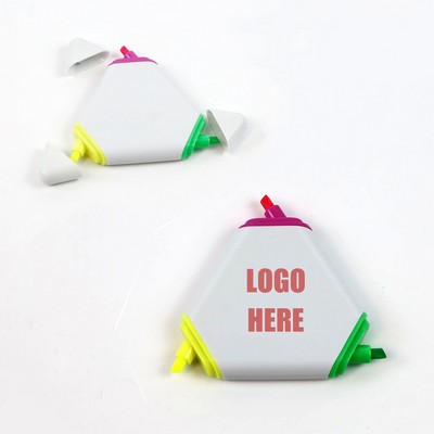 Triangular 3 Color Highlighter