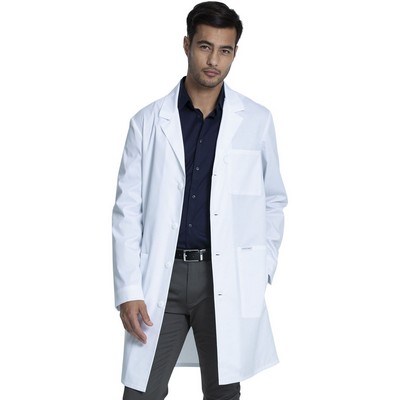 Cherokee 38" Unisex Lab Coat in White