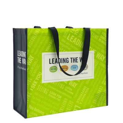 Premium Grade 135g Laminated Non-Woven PP Tote Bag 16"x14"x6"