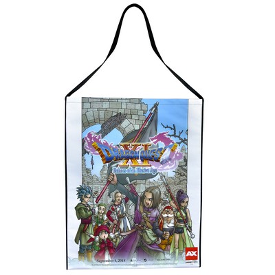 Full-Color Laminated Non-Woven Large Tradeshow Poster Bag 24"x36"x3"