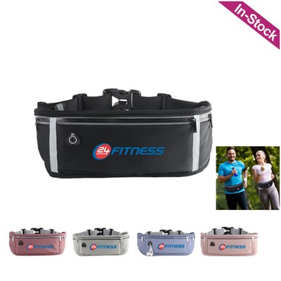 Running Belt Fanny Pack with Reflective Strip