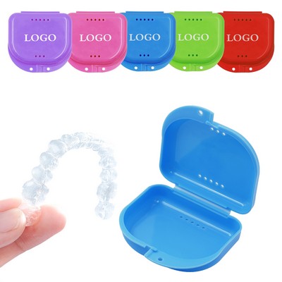 Orthodontic Mouth Guard Case With Vent Holes