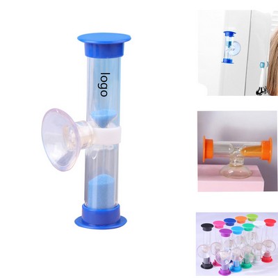 Kid Mini hourglass W/ Suction Cup