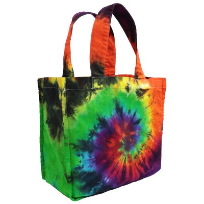 Tie Dye Canvas Tote Bag