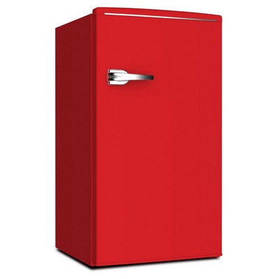 Avanti 3.1 Cubic Foot Red Retro Compact Refrigerator