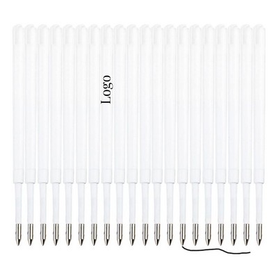 20 Pieces Ballpoint Pen Refills Black Ink