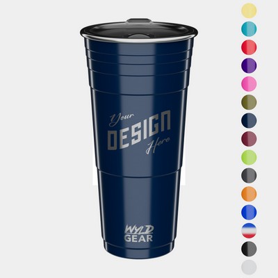 32 oz Wyld Gear® Stainless Steel Vacuum Insulated Party Cup