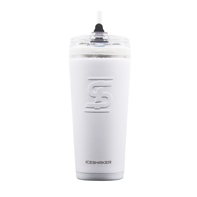 Ice Shaker Flex - White - 26oz