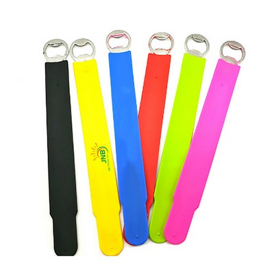 Slap Bracelet With Bottle Opener