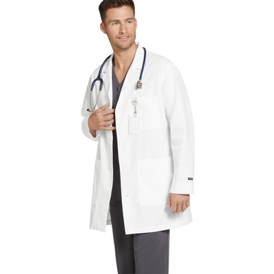 Jockey® Unisex 34" Five-Pocket Mid-Length Lab Coat