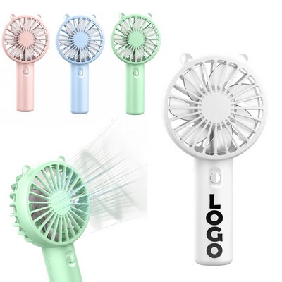 Portable USB Rechargeable Mini Handheld Fan