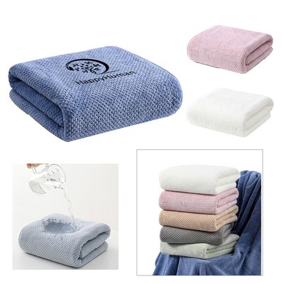 Coral Fleece Bath Towel