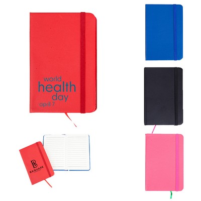 PU Notebook W/ Elastic Band