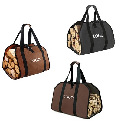 Firewood Carrier Large Log Tote Bag