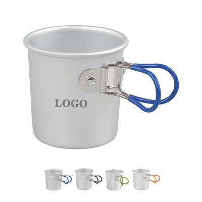 Outdoor Foldable Cup With Foldable Handle