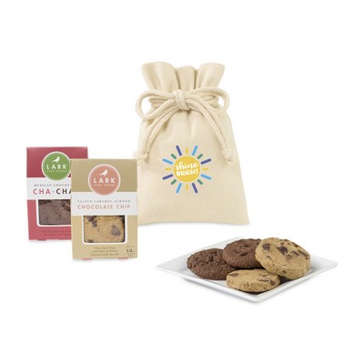 Lark Cookies Welcoming Sweet Treat Gift Bag - Natural