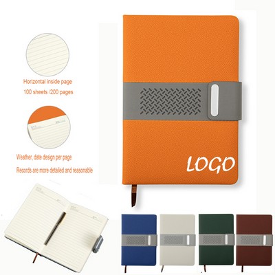 Faux Leather Cover Notebook