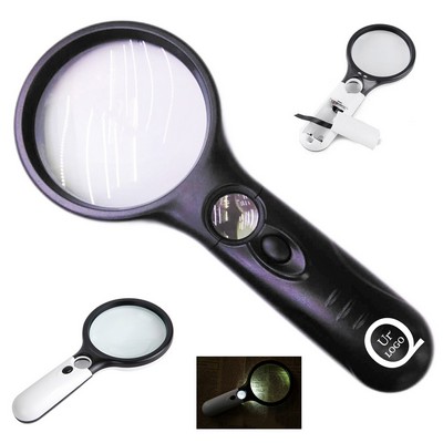 Double Lens Led Illuminated Magnifier