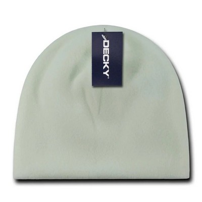 Decky Polar Fleece Knit Beanie Cap