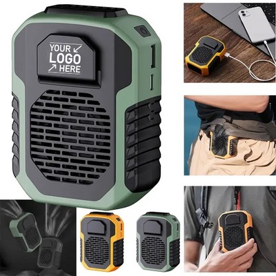 Portable Mini Fan Bladeless Handheld and Power Bank