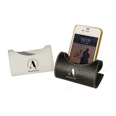 PU Leather Cell Phone Stand