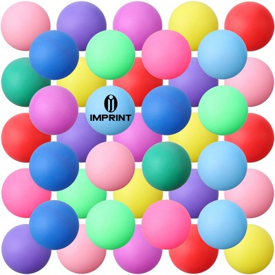 Colored Ping Pong Balls