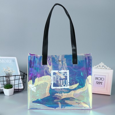 PVC Laser Transparent Handbag