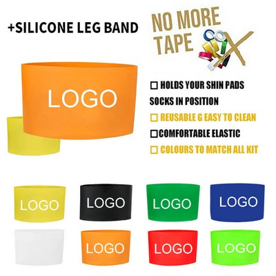 silicone Soccer Shin Guard Straps(pair)