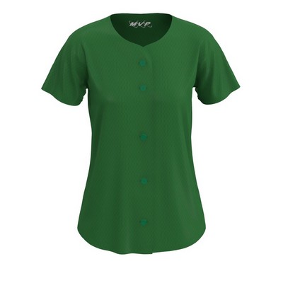 Women's Dryfit full button jersey