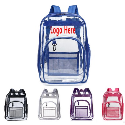 Pvc Clear Backpack