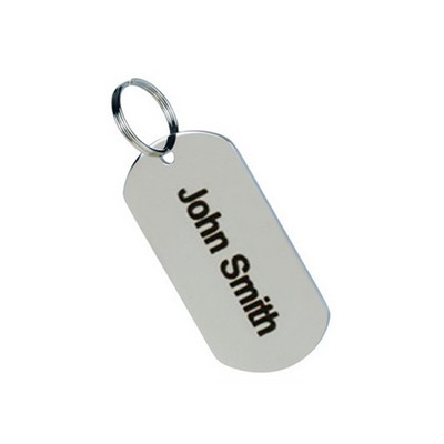 Metal Pet ID Tags Dog And Cat Tag Keychain For Medium & Large Size Dogs and Cats