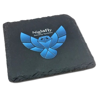 Ultra Vivid Slate Coasters