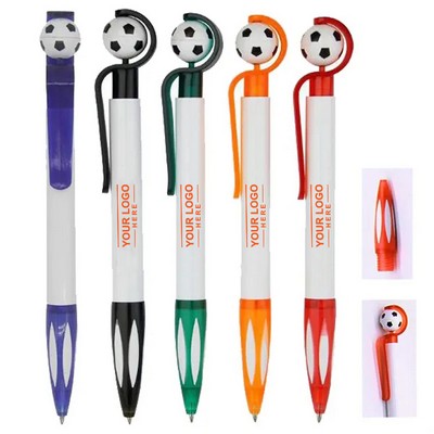 Football-Themed Ballpoint Pen with Fun Design for Sports Fans