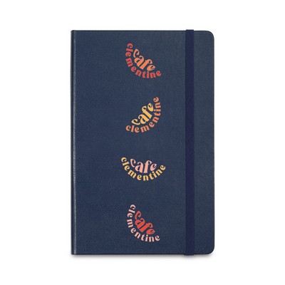 Moleskine® Hard Cover Ruled Large Notebook - Navy Blue