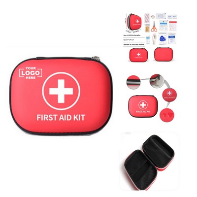 Hard Shell First Aid Kit 62 Pieces