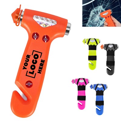 2-in-1 Multi-Functional Car Safety Hammer