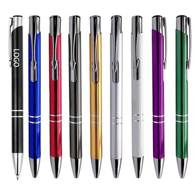 Metal Retractable Ballpoint Pen