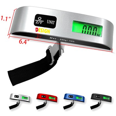 110lb Luggage Weight Scale with 4 Unit Switching Functions LED Display