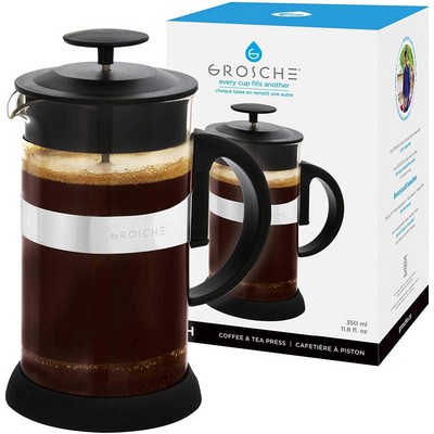 French Press: Zurich - Black, 350ml/11.8 fl. oz/3 cup