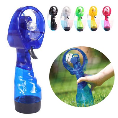 Handheld Battery Powered Water Misting Fan