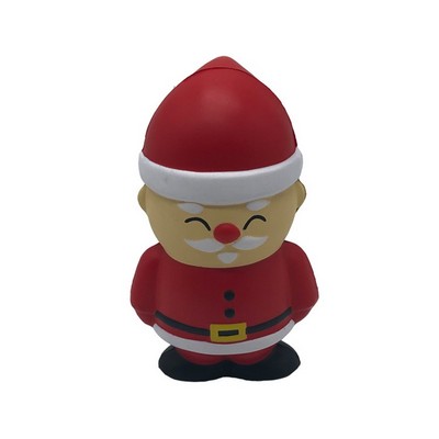 Squishy Christmas Santa with Hat Stress Reliever