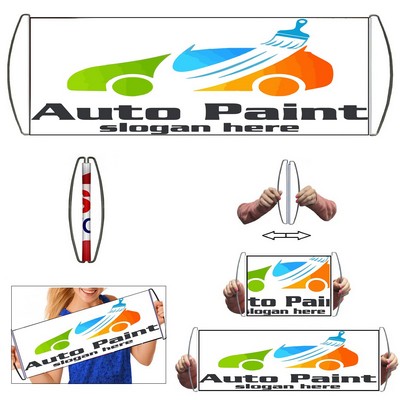 Retractable Hand Banner