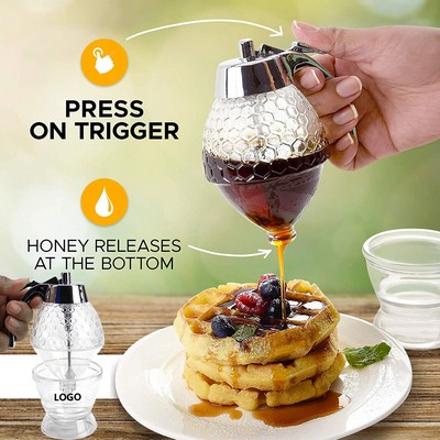 Down Flow Honey Or Syrup Bottle Dispenser 8 Oz